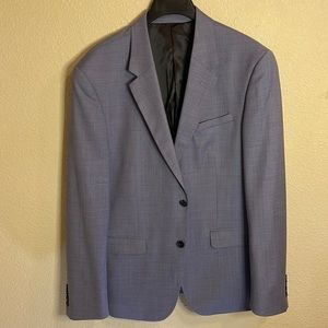 40R Report collection blue blazer